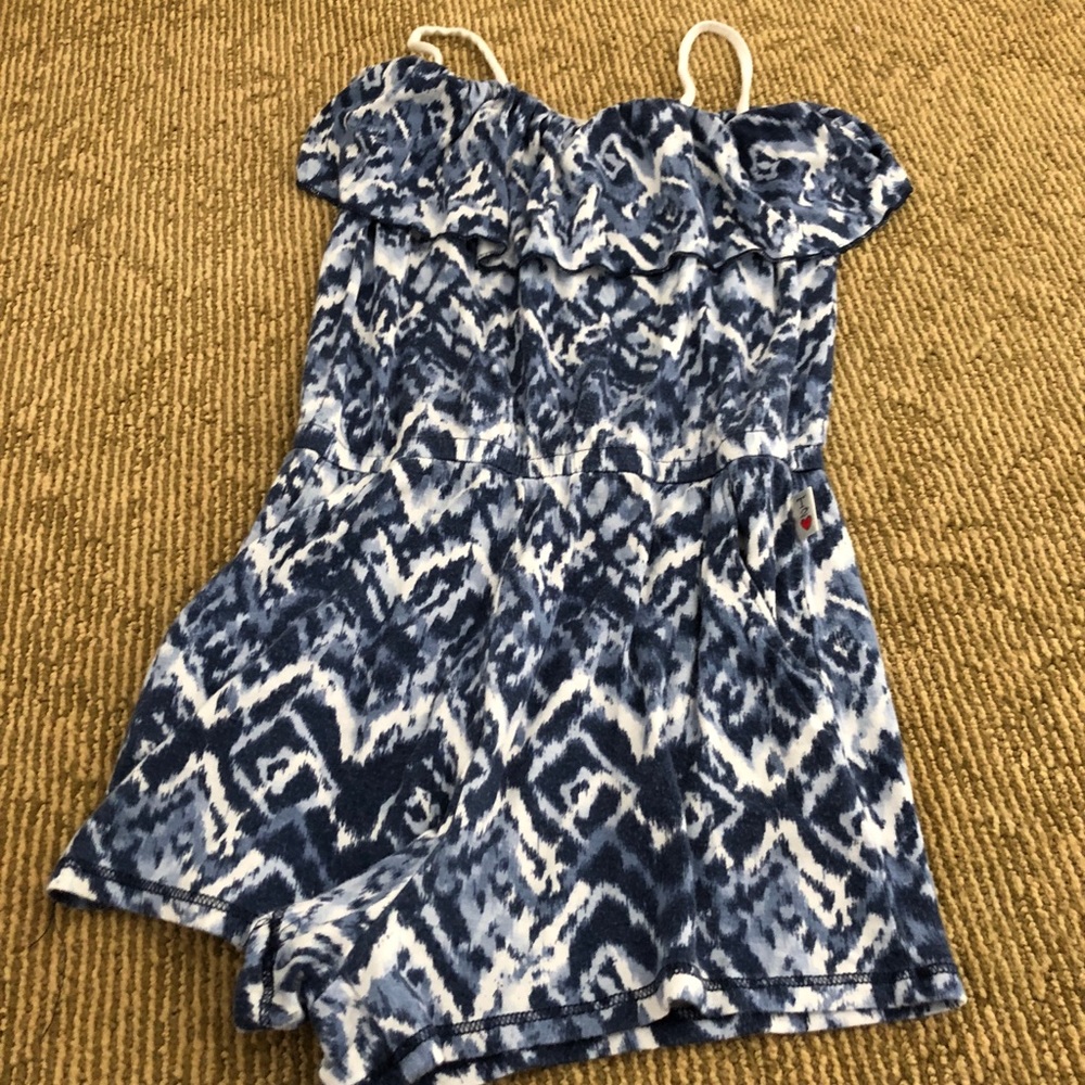 Girls shorts romper